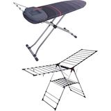 Devecioğlu MM151 Ultraboard Ütü Masası Alüminyum Çamaşır Kurutmalık Set 150x43 cm Portatif
