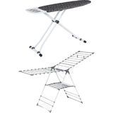 Devecioğlu Stargold 2'li Çeyiz Seti - Ergonomik Ütü Masası ile 55-90 cm Ayarlanabilir Yükseklik