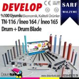 Develop Tn-116 Drum + Drum Blade / Develop Ineo 164 Muadil Drum + Drum Blade