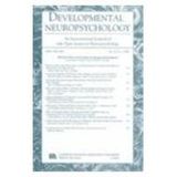 Developmental Neuropsychology 2000: An International Journal of Life-Span Issues in Neuropsychology : Special Issue : Early Frontal Lobe Damage and ... Special Issue of Developmental Neurpsychology