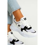 Devida Beyaz Spor Ayakkabı 5 Cm Yüksek Ortopedik Taban Günlük Sneaker Gx110