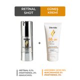 Devida Retinal Shot ve Leke Karşıtı Güneş Kremi 2 li set