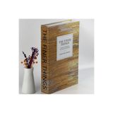 devideko Bak Gel Al Kitap Görünümlü Dekoratif Kutu, Iskandinav Tarzı Kitap Şeklinde Saklama Kutusu, Ev Dekorasyonu, Modern Ev Dekorasyonu- Finer Things