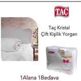Devigo 1 Alana 1 Bedava Çift Kişilik Microfiber Yorgan