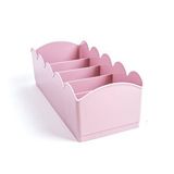 devigo 4 Adet 5 Gözlü Çorap ve Toka Düzenleyici Pembe