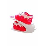 Devigo Çocuk Ayakkabı Rampası Ayakkabı Düzenleyicisi-shoe Ramp-6 Adet Beyaz