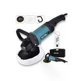 Devir Ayarlı 1230w 230v Zımpara Pasta Cila Makinesi Mavi Renk