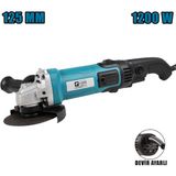 Devir Ayarlı 125 mm Taşlama Makinesi 1200W Güçlü Performans - Seçenek 1