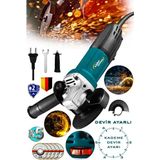 Devir Ayarlı Bakır Sargılı Avuç Içi Taşlama ve Kesme Spiral Makinesi +5 Taş - Seçenek 1