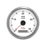Devir Göstergesi Ve Motor Saati 4000rpm Beyaz