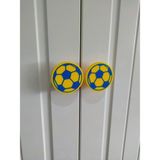 Devletli 3D Teknoloji Devletli 3D Top Şeklinde Kulp (1 Adet) 5,5cm Çocuk Odası Kulpu Genç Odası Dolap Kulpu Çekmece Kulpu
