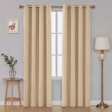 Devor Kadife Görünümlü Fonluk Kuş Gözlü Dikim - Rustik Kullanımına Uygun - Halkalı Perde - 350 x 270 cm - Siyah