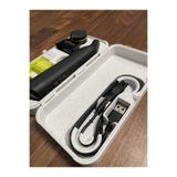 Devotech Philips OneBlade Pro 360 Uyumlu Sert Taşıma Kılıfı Mermer Desenli Seyahat Çantası Tıraş Makinesi Koruma Organizer Kutusu