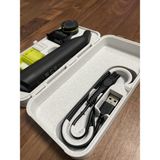 Devotech Philips Oneblade Pro Uyumlu Mermer Desenli Sert Taşıma Kılıfı Koruyucu Seyahat Çantası Tıraş Makinesi Saklama Organizer Kutusu - Beyaz