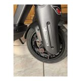 Devotech Segway Ninebot G3 MAX Uyumlu Karbon Desenli Tekerlek Somunu Kapağı Kırmızı Siyah 2 Adet Koruyucu Kapak