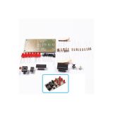 Devre Dünyası DC 5V Elektronik Zar CD4017 NE555 5mm LED Hobi Devresi DIY Lehimleme Kiti - Demonte(Montesiz)