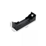 Devremarkt 18650 Pcb Tip Pil Yuvası 1’Li 3.7V Akü Şarj Powerbank Pil Tutucu Kutusu Batarya Lityum Li-İon Pin