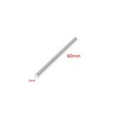 Devremarkt 2Mm X 60Mm Metal Mil Çelik Çubuk Aks Oyuncak Rc Araba Robot