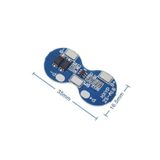 Devremarkt 2S 4A Lityum Batarya Bms Koruma Kartı 18650 Lityum Lion Pil Akü 2S 7.4V 4A Bms Protection Board.