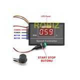 Devremarkt 30A 60V Dc Motor Hız Kontrol Devresi Panel Tip Potansiyometre
