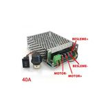 Devremarkt 40A 50V Dc Motor Hız Kontrol Devresi Ayarlanabilir Motor Sürücü