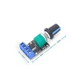 Devremarkt 5V / 16V 10A Mini Dc Motor Sürücü Hız Kontrol Devresi 0-100% Pot Kontrollü Pwm Açma Kapama