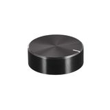 Devremarkt Alüminyum Pot Başlığı 30Mm 6Mm Tırtıklı Mil Siyah Metal Rotary Enkoder Potansiyometre Ses Kontrol