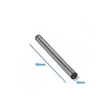 Devremarkt Çelik Sensör Başlığı 8X50Mm Kılıf Sıcaklık Isı Sensör Kutusu Metal Tüp Boru D818B20 Ntc Lm35 Pt100