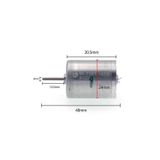 Devremarkt Mabuchi Dc Motor Rk-370Cc-14230 Dc 6V / 30V Karbon Fırça Yüksek Tork Düşük Ses Oyuncak Araba