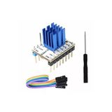 Devremarkt Mks Trinamic Tmc2209 V2.0 Step Motor Sürücü Soğutuculu Makerbase 1/256 Step 1.7A Cnc 3D Yazıcı