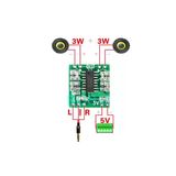 Devremarkt Pam8403 Mini Ses Yükseltici Class D 2X3w Amfi Kartı Stereo Dijital Amfilikatör Müzik