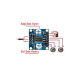 Devremarkt Pam8406 Modül 2 X 5W Sterio Ses Yükseltici Amfi Class D Amfilikat