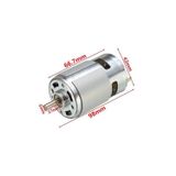 Devremarkt Rs775 Dc Motor 12V 15000Rpm Yüksek Hız Tork Çift Bilyalı Rulman Matkap Torna Cnc Router Motor