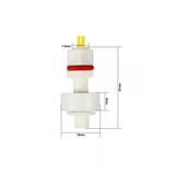 Devremarkt Sıvı Su Seviye Sensörü Dikey Tip Zp2508 Nc Şamandıra Pompa Tank