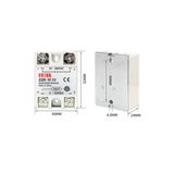 Devremarkt Ssr-10Da Ssr Röle 10A Ac 24-380V Tek Fazlı Solid State Röle Elektronik Anahtar