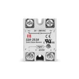 Devremarkt Ssr-25Da Ssr Röle Ac Çıkış Dc Tetik 25A Ac 24-380V Tek Fazlı Solid State Röle Elektronik Anahtar
