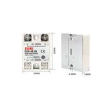 Devremarkt Ssr-40Da Ssr Röle 40A Ac 24-380V Tek Fazlı Solid State Röle