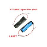 Devremarkt Tekli 1 Li 18650 Pil Yuvası Kablolu Tutucu 3.7V Pil Şarj Kutusu