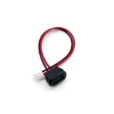 Devremarkt Type C Panel Montaj Dişi Soket 2 Pin 10Cm Kablolu Uzatma Konnektör Araba Kamera Oyuncak Telefon Şarj