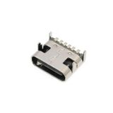 Devremarkt Type-C Usb Soket 6 Pin Smd Usb 3.1 Cep Telefonu Elektronik Cihaz Usb Port Konnektör Şarj Soketi Dişi