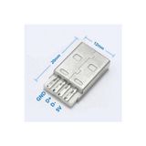 Devremarkt Usb Type A Erkek Soket Lehimlenebilir 4 Pin Diy Tip A Elektronik Devre Cihaz Usb 2.0 Konnektör