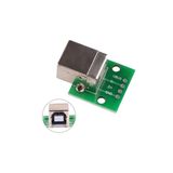Devremarkt Usb Type B To Dip Çevirici Pcb Usb Haberleşme Deney Prototip 5V Usb Pinlerine Kolay Erişim Kartı