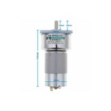 Devremarkt Xd-60Ga775 Dc Motor 12V 5Rpm 35W 87Kg.Cm Yüksek Tork Kuvvet Metal Dişli Redüktörlü Robot Cnc Makine