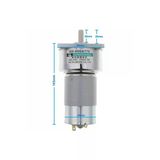 Devremarkt Xd-60Ga775 Dc Motor 24V 30Rpm 35W 40Kg.cm Yüksek Tork Kuvvet Metal Dişli Redüktörlü Robot Cnc