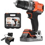 Dewalt Black&decker BLD682D1XK-QW 18V Powerconnect™ Kömürsüz Şarjlı Matkap/vidalama (1 x 2.0AH Akü, 1A Şarj - Renkli