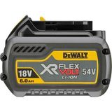 Dewalt DCB546 Flexvolt 6AH Akü Sarı Renkli Lityum İyon Teknolojisi ile Esnek Kullanım
