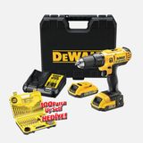Dewalt Dcd776D2-Tr 18V 2 Ah Li-İon Şarjlı Darbeli Matkap