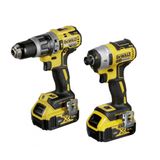 Dewalt DCD796NT + DCG412NT 2x4 Ah Akülü Darbeli Matkap Set