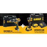 Dewalt DCD799NT-XJ + DCF922P2T-QW 2x5 Ah Akülü Matkap Seti