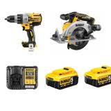 DEWALT DCD996NT + DCS565NT + 2 X 5 AH AKÜ + ŞARJ CİHAZI